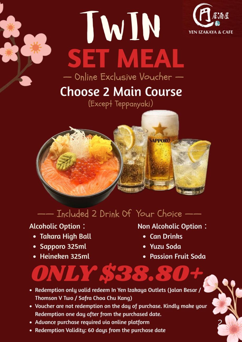 Twin Set Value Meal_Yen Izakaya